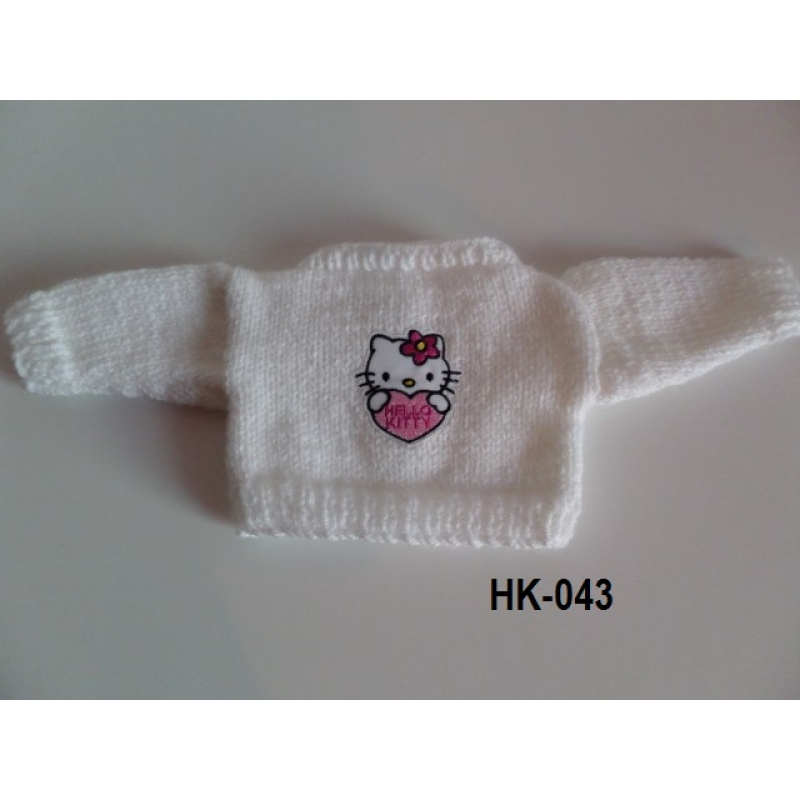 Vest wit met Hello Kitty